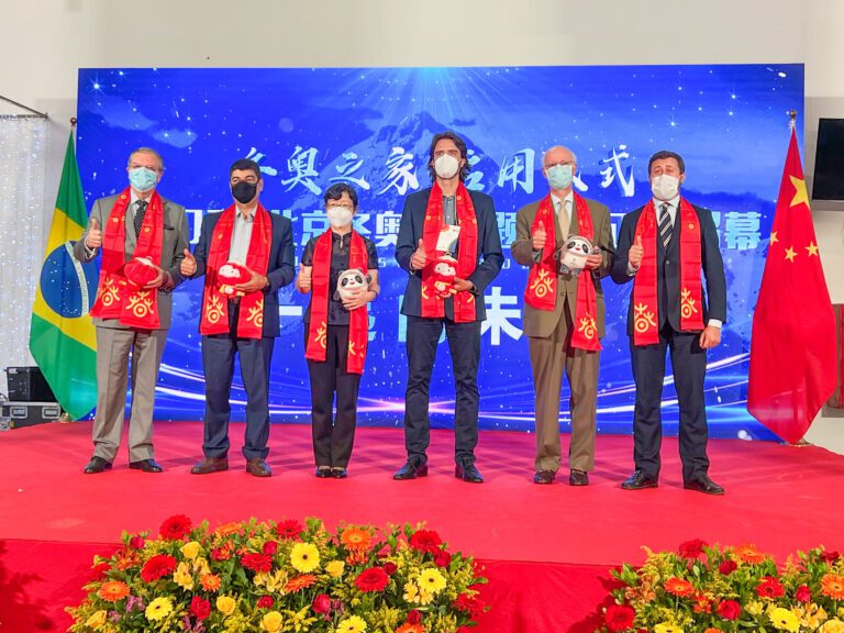 Consulado Geral da China e CBDG comemoram 10 dias para Beijing 2022