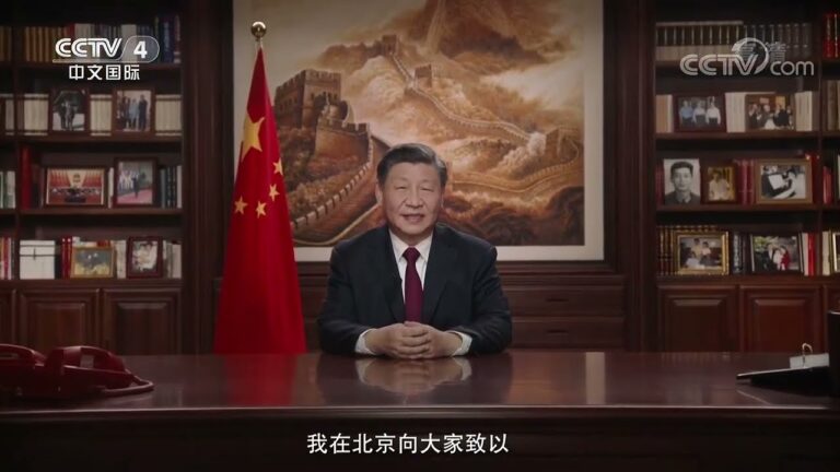 Presidente Xi Jinping faz discurso de Ano Novo
