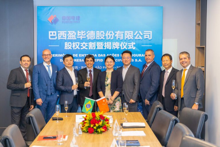PowerChina adquire projeto de energia solar no Brasil em cerimônia de inauguração da Intrepid S.A.