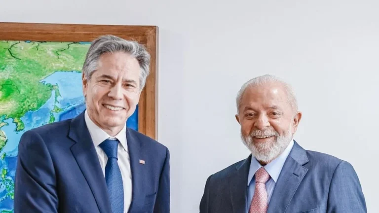 Em meio a crise diplomática, Blinken diz que reunião com Lula foi ‘muito, muito boa’ Em meio a crise diplomática, Blinken diz que reunião com Lula foi ‘muito, muito boa’