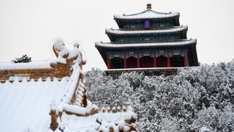 Onda de frio atinge regiões da China com temperaturas abaixo de -50ºC
