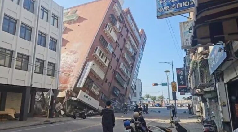Número de mortos após terremoto em Taiwan sobe para 10; Brasil expressa solidariedade a ‘Taipé Chinês’
