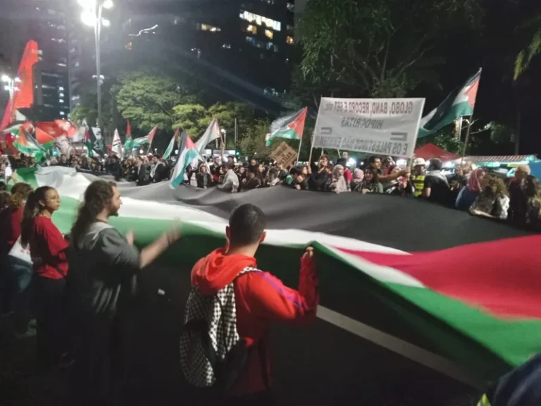 76 anos da Nakba palestina: manifestações exigem fim do massacre em Gaza, prisão de Netanyahu e responsabilização dos EUA