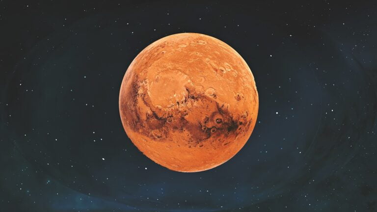 Cientistas chineses avançam na construção de base espacial em Marte e modelam solo do planeta vermelho