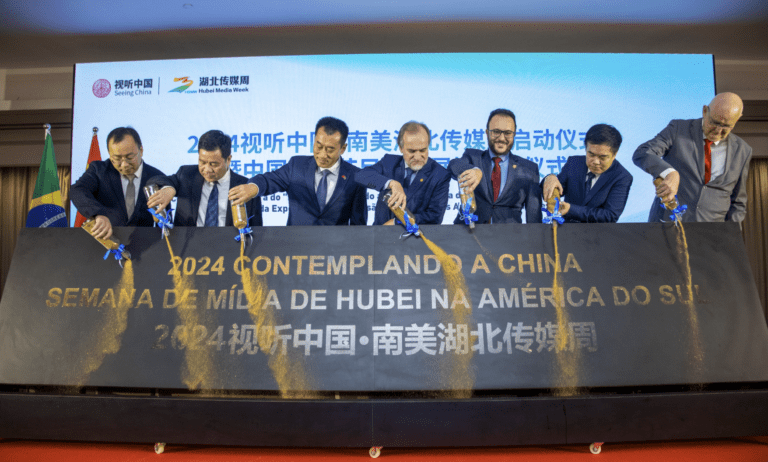 2024 “Contemplando a China – Semana de Mídia de Hubei na América do Sul” é lançada em São Paulo