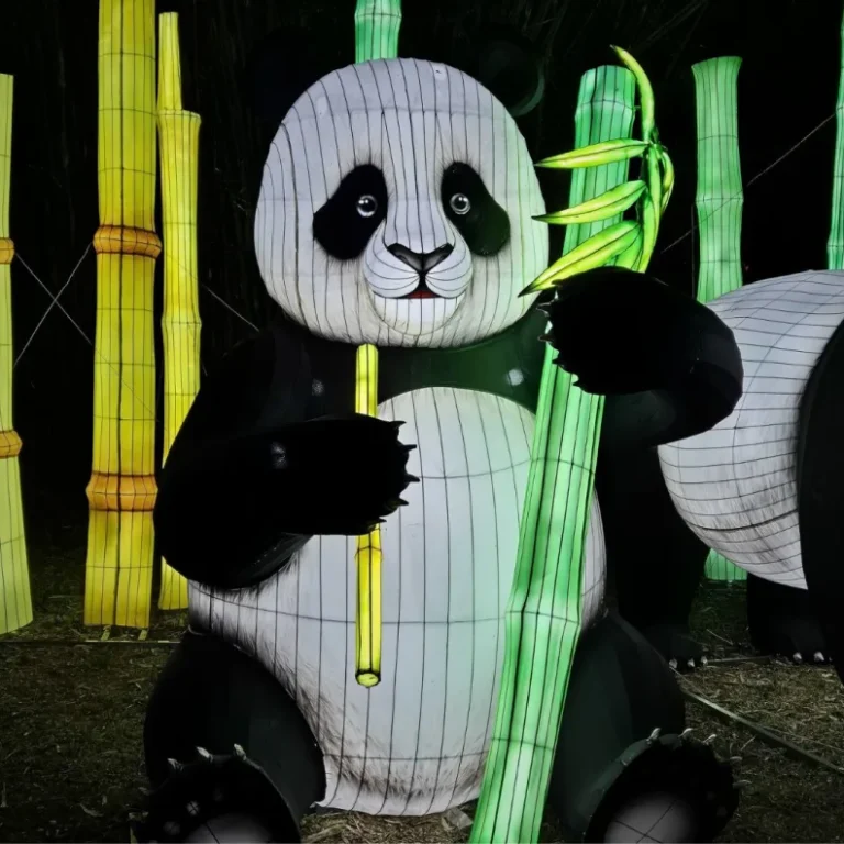 Esculturas chinesas encantam São Paulo em um espetáculo de cor e brilho
