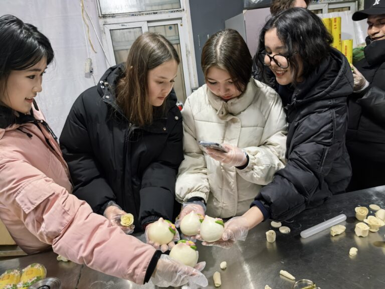 “Caminhando por Shandong e Sentindo Heze”: Estudantes estrangeiros vivenciam a cultura tradicional em Dingtao