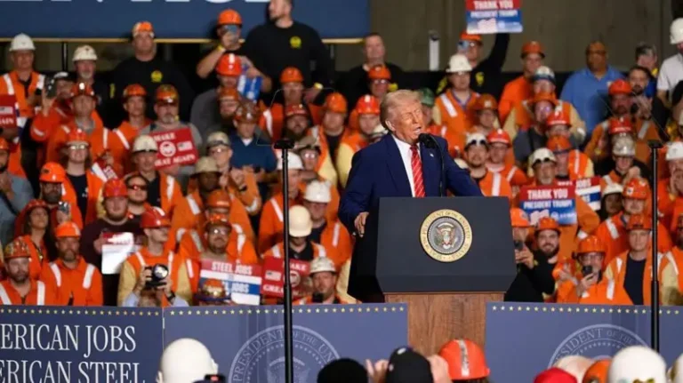 Trump anuncia tarifas de 50% sobre aço e alumínio, e Brasil entra na mira
