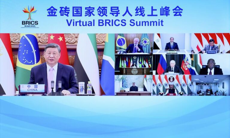 Xi Jinping propõe três eixos de ação para fortalecer o BRICS e ampliar voz do Sul Global