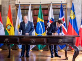 Mercosul firma acordo histórico de livre comércio com a EFTA