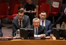 China critica veto dos EUA a resoluções sobre cessar-fogo em Gaza na ONU