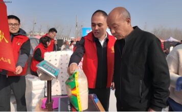 Campanha de Prevenção de Intoxicação por Monóxido de Carbono e Serviço de “Balança Pública” em Xiaoliu