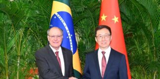 Alckmin e Han Zheng debatem comércio bilateral e salvaguardas sobre carne bovina