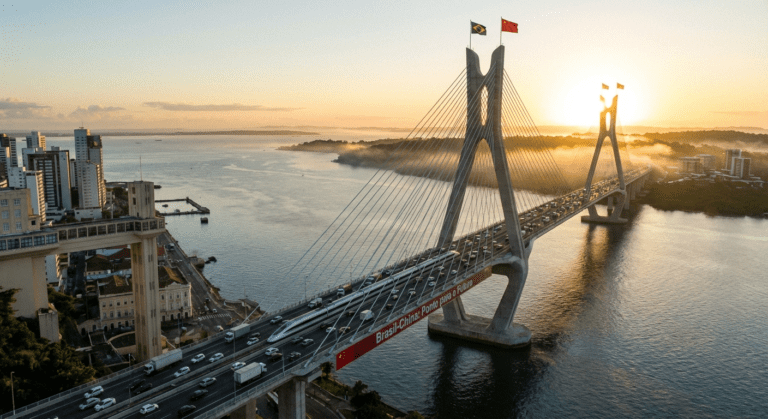 Brasil e China Anunciam Megaobra de R$ 11 Bilhões para Ponte Salvador-Itaparica