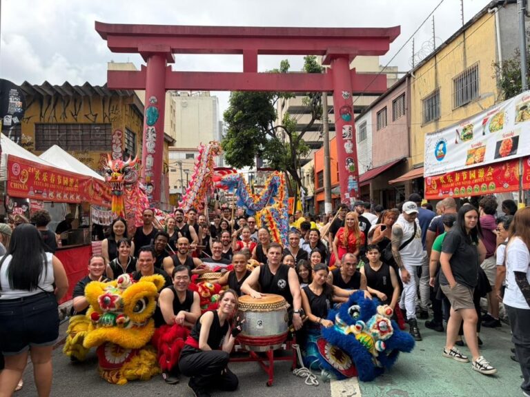 São Paulo celebra o Ano Novo Chinês com festa e tradições no bairro da Liberdade