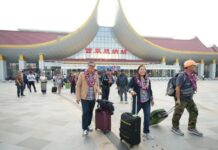 Com novas regras de visto, China ultrapassa 1 milhão de passageiros em tempo recorde Com novas regras de visto, China ultrapassa 1 milhão de passageiros em tempo recorde