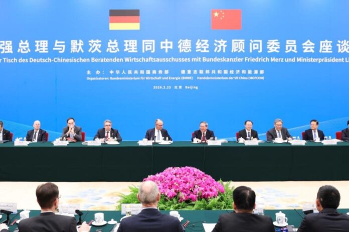 China e Alemanha movimentam RMB 1,51 trilhão em comércio bilateral em 2025