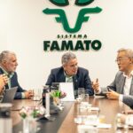 Famato recebe embaixador chinês