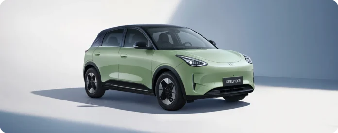 Geely EX2 bate recorde de vendas na China