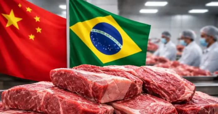Cotas exportação carne bovina China