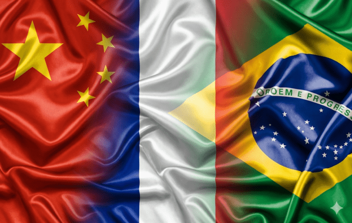Acordo economico Brasil China e França