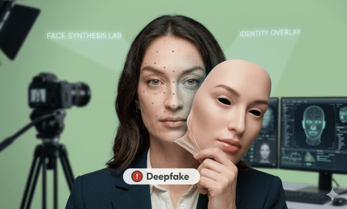 Deepfake-de-mulher-criada-por-ia Deepfake de mulher gerado por IA