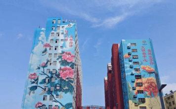 Novo Distrito de Luxi, Heze: Uma “Nova Tela de Desenvolvimento” Entre Luz Primaveril e Flores