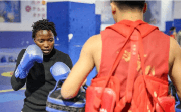 Visitantes Moçambicanos Conhecem a Escola de Artes Marciais Caozhou de Heze: A Amizade Através da Arte Marcial