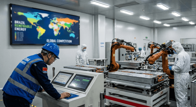 China consolida liderança global em baterias de longa duração e acelera corrida tecnológica