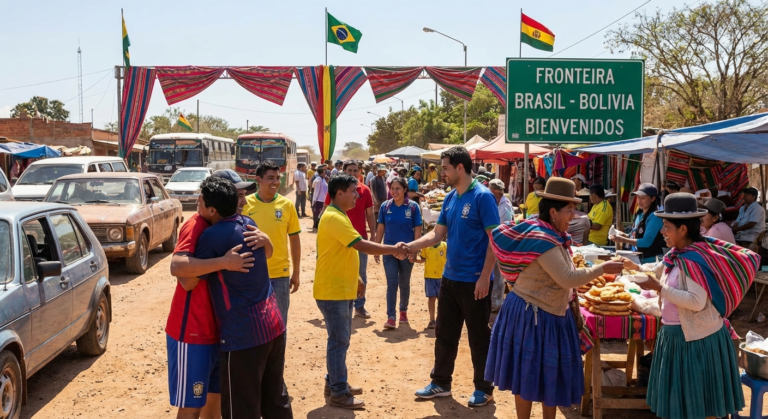 Brasil e Bolívia Buscam Aprofundar Laços para uma “Fronteira Viva” de Conexão Regional