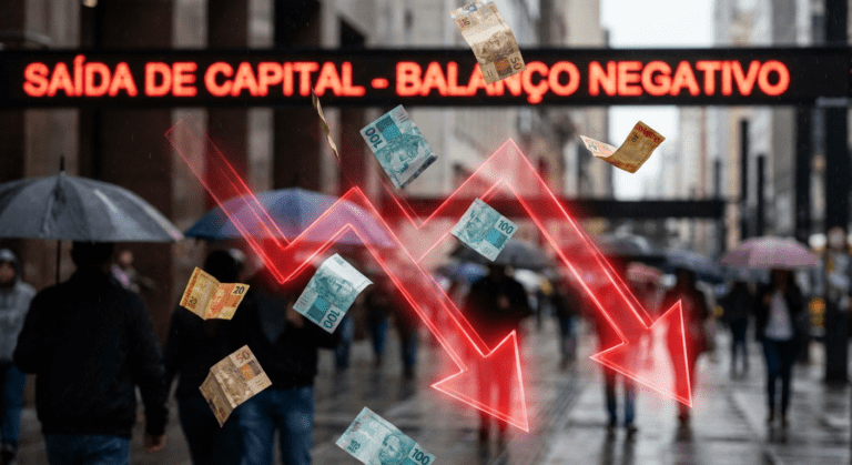 Fluxo Cambial Brasileiro Inicia Março com Saldo Negativo Impulsionado por Saídas Financeiras