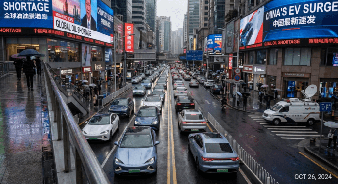 Petróleo em alta beneficia fabricantes de EVs