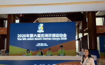 Com a aproximação dos Jogos Asiáticos de Praia de Sanya, centro principal de mídia entra em operação teste e clima do evento ganha força