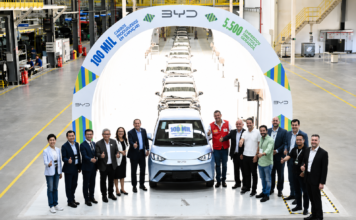 Fábrica da BYD na Bahia alcança a marca de 100 mil veículos de nova energia produzidos
