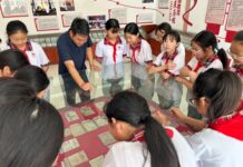 Escolas do Distrito de Mudan, Heze, promovem atividades temáticas em celebração do 105.º aniversário da fundação do Partido Comunista da China