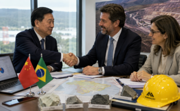 Empresa chinesa e grupo brasileiro planejam joint venture em lítio e terras raras
