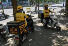 China amplia proteção de saúde para trabalhadores de aplicativos
