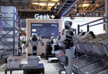 China cria quase 200 padrões de inteligência artificial e acelera preparação para o 6G Robôs humanoides demonstram seleção e triagem durante conferência de inteligência artificial em Shanghai