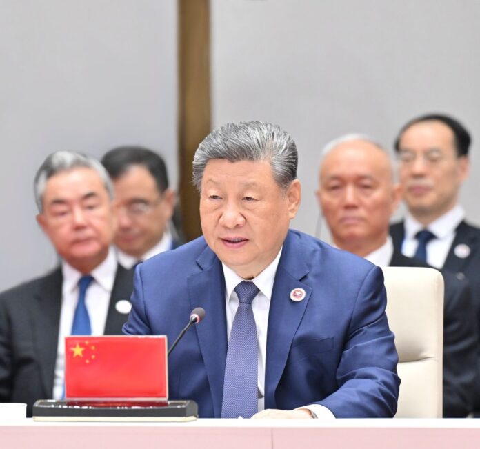 Presidente da China discursa na cúpula da Organização de Cooperação de Xangai em Bishkek